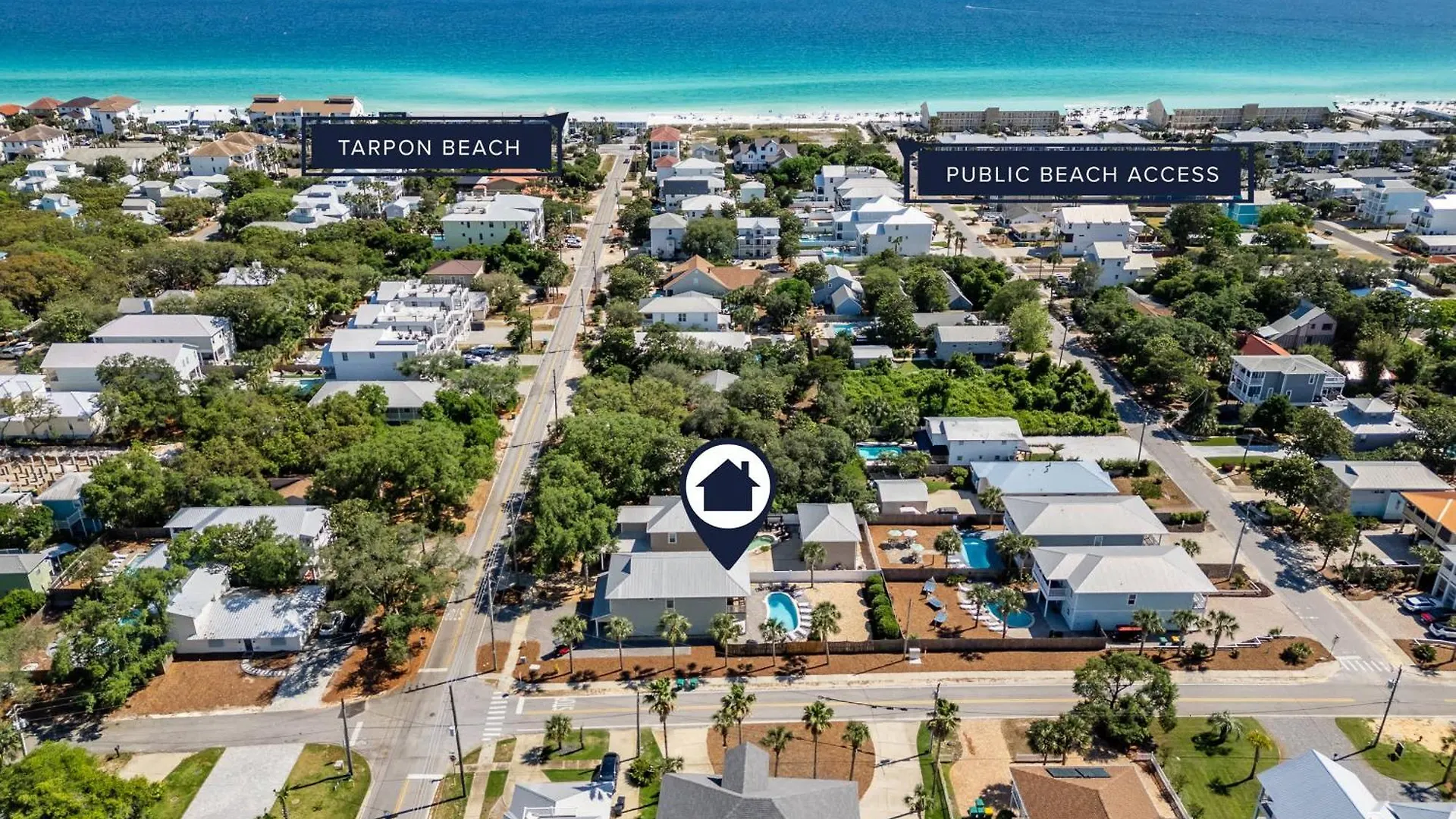 Дом отдыха Palmtreeparadise Free Golf Cart 5 Min Walk 2 Beach Дестин США